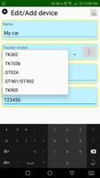 GPS Car Tracker Setting SMS captura de pantalla 3
