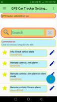 GPS Car Tracker Setting SMS poster