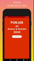 Punjab Board Class 10th - 12th Result 2020 โปสเตอร์