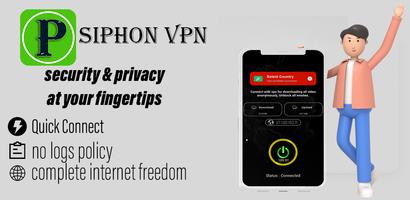 برنامه‌نما siphon pro : VPN Fast & Secure عکس از صفحه