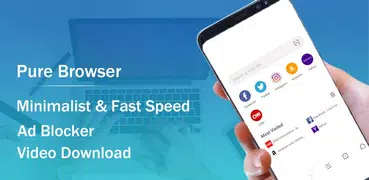 Pure Web Browser - Adblocker