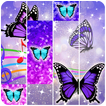 Purple Piano Glitter Tiles Butterfly : Songs 2019