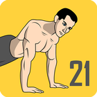 Push Up  -  21 Day Challenge 圖標