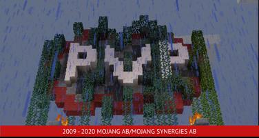 PvP maps for Minecraft. Best P الملصق