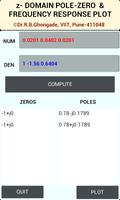 z-Domain Pole-Zero Plot poster