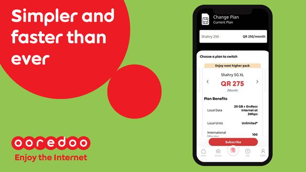 Ooredoo 截图 2