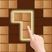 Woody Block Puzzle - Q Block Zeichen