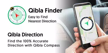 Qibla Compass: Qibla Direction