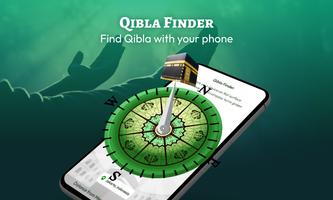 Prayer Times & Qibla Finder โปสเตอร์