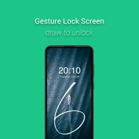 Gesture Lock Screen Plakat