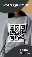 QR-code reader, scanner Poster