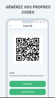 Scanner de code QR et de code  capture d'écran 1