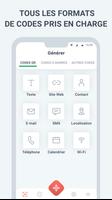 Scanner de code QR et de code  capture d'écran 2