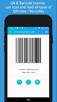 QR Barcode Reader Scanner screenshot 1