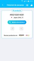 Lector código de barras y QR captura de pantalla 3