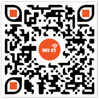 Wifi-wachtwoord QR-codescanner en generator-icoon