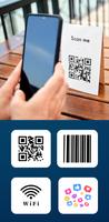 QR قارئ رمز & قارئ الباركود الملصق