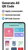 QR Code Generator Pro Affiche