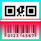 Lecteur de code QR code-barres icône