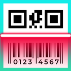 QR-code- en streepjescodelezer-icoon