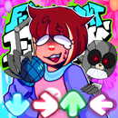 fnf QT lila Robot mod battle APK