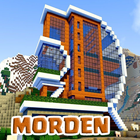Modern House Map for Minecraft icône