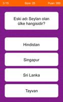Ülkeler Bilgi Yarışması اسکرین شاٹ 1