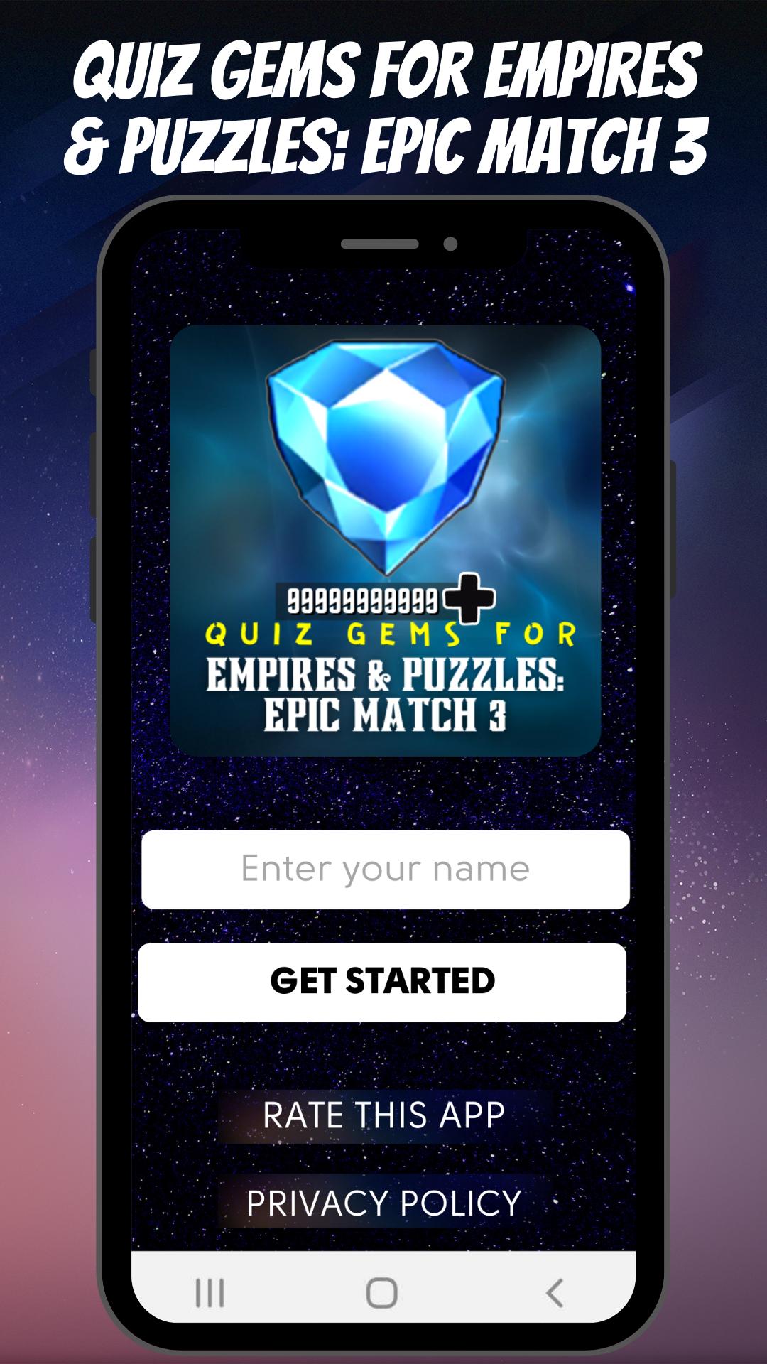 Quiz Gems for Empires & Puzzles: Epic Match 3 for Android - APK Download