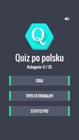 Quiz po polsku Affiche