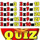 APK Quiz Tabuada Fácil  Matemática