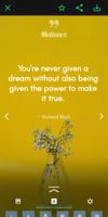 Image Quote Maker, Inspiring Life Lesson & Sayings capture d'écran 1