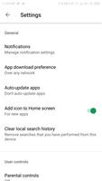 Google App Settings poster