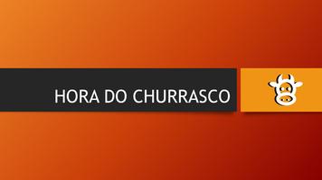 Hora do churrasco الملصق