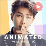 RM BTS Animated WASticker icon