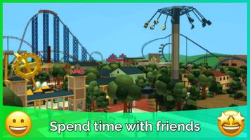 theme park tycoon in roblox Affiche
