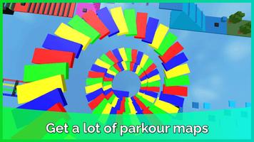 parkour in roblox Cartaz