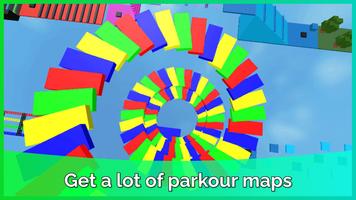 Poster parkour in roblox