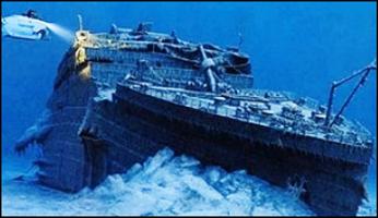 Titanic Sinking 3D. 🚢 Titanic poster