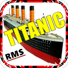 Титаник кораблекрушения и Титаник тонущий 3D иконка