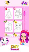 Violet Coloring Book imagem de tela 1