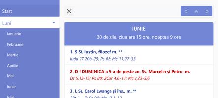 Calendar Romano-Catolic screenshot 2