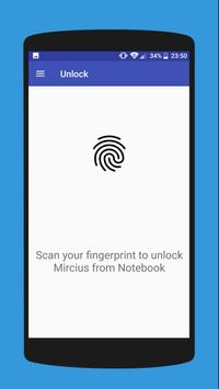 Remote Fingerprint Unlock poster