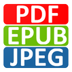 Document Widget PDF JPG EPUB