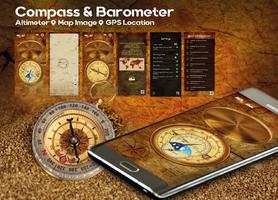 Compass Barometer Altimeter Poster