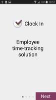 ClockIn - Employee tracking Affiche