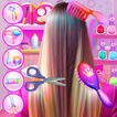 Hair Salon and Dress Up Girl أيقونة