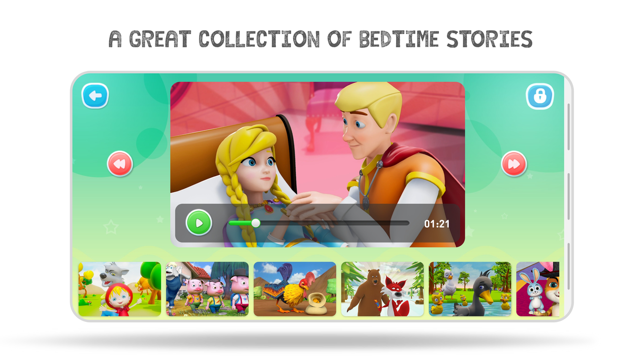 Bedtime Stories and Fairy Tales for Kids - HeyKids screenshot 3