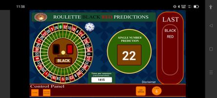 Roulette Black Red Calculator poster