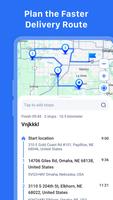 Multi Stop Route Planner App Plakat
