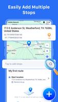 Multi Stop Route Planner App captura de pantalla 2
